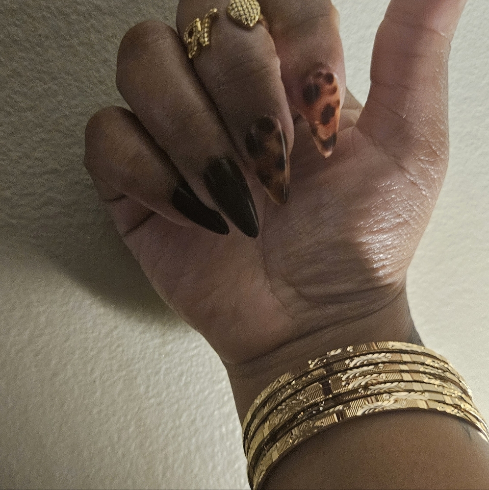 Gold Bangles -7 Gold Plated